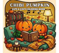 Chibi Pumpkin: Cute and Cozy Pumpkin Friends for Relaxing Coloring Fun (Kawaii Coloring Pages)