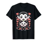 Chibi Vampiro Goth Kawaii Halloween Maglietta