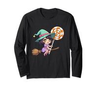Chibi Witch Lollipop Ride Maglia a Manica