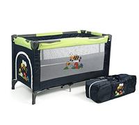 Chic 4 Baby 340 16 lettino da viaggio Luxus con blocchi per pavimento per neonati e trasporto, Bumblebee
