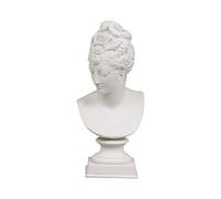 Chic Antique - Busto bianco in stile rustico francese shabby, vintage, nostalgico, decorazione