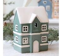 Chic Antique Lichthaus VERTE Verde CHAMONIX Casa Per Teelicht 14 cm