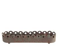 Chic Antique Portacandela dell'Avvento per 4 candele, 4 x 20 cm, in metallo