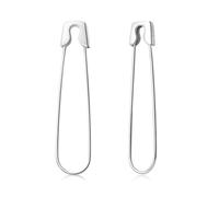 CHIC & ARTSY Orecchini in argento sterling 925 graffetta orecchini moda cartilagine orecchini donna pin orecchini donna, Argento sterling, Nessuna pietra preziosa