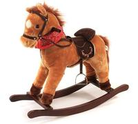 Bayer Chic 2000-Nein Cavallo a Dondolo, Colore Marrone, Piccolo, 404 05