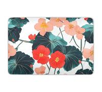 Chic Begonia Flowers Extra Large Riutilizzabile Bambino Materassino altamente assorbente Vasino Lenzuola Coprimaterasso Traspirante per Neonati Ragazzi Ragazze 132,1 cm L x 86,4 cm W