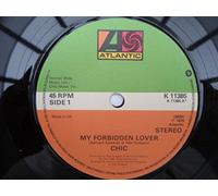 Chic - Chic My Forbidden Lover 7" Atlantic K11385 EX 1979 there is handwritten number on label and there is 2mm drill hole in label rim