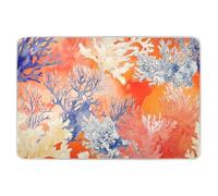 Chic Coral Orange - Coperture per fasciatoio, riutilizzabili, morbide, assorbenti, delicate sulla pelle, per neonati e bambini, 132 x 86,4 cm (lunghezza x larghezza)