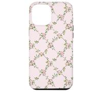 Chic Floral Heirloom Pastel Pink Cottagecore Roses Romantic Custodia per iPhone 12 Pro Max