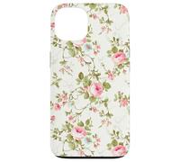 Chic Floral Heirloom Pastel Pink Cottagecore Roses Romantic Custodia per iPhone 13