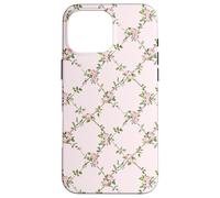 Chic Floral Heirloom Pastel Pink Cottagecore Roses Romantic Custodia per iPhone 16 Pro Max