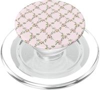 Chic Floral Heirloom Pastel Pink Cottagecore Roses Romantic PopSockets PopGrip per MagSafe
