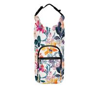 Chic Flowers Borsa a tracolla per bottiglia d'acqua leggera con supporto isolato per bottiglie d'acqua per bottiglie da 50/61/91/1134 ml
