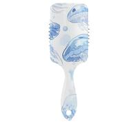 Chic Flowers - Spazzole districanti antistatiche con gatti, per capelli spessi, dona lucentezza e rende liscia con uomini, donne e bambini