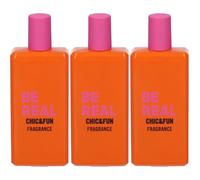 Chic&Fun Be Real Fragranza Corpo 3x50 ml