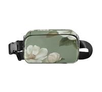 Chic Gardenia - Marsupio impermeabile con cinghia regolabile, per viaggi, vacanze, corsa, unisex, colore: verde salvia, Chic Gardenia Verde Salvia, 1 size