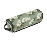 Chic Gardenia - Organizer 2 in 1 per strumenti per capelli, con tappetino resistente al calore, per ferro arricciacapelli, borsa da viaggio, per utensili caldi e accessori per la cura dei capelli, da