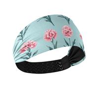 Chic Garofano Turchese Raffreddamento Donne Fasce Moda Elastici per capelli per le donne per lavare il viso Corsa Ciclismo Calcio Colorato Duchshund Cane Stelle