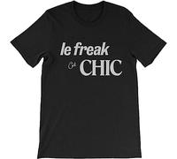 Chic Le Freak T-Shirt - New York City Disco C'Est Nile Rodgers Bernard Edwards Black L