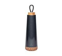 Chic Mic Unisex - Adulto Bioloco Loop Thermos Nero, 7,5 cm x 7,5 cm x 28 cm
