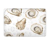 Chic Oyster - Materassino per fasciatoio, extra large, riutilizzabile, morbido, assorbente, per imparare a usare il vasino, per neonati e neonati, 132 x 86,4 cm