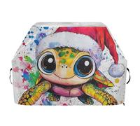 Chic Sea Turtle - Copertura per barbecue all'aperto, 165 cm, impermeabile, resistente, con coulisse regolabile per polvere e vento