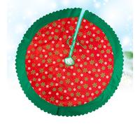 Chic Snowflake Xmas Tree Skirt Christmas Tree Base Mat Holiday Christmas Tree