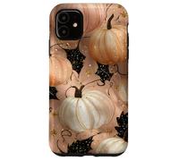 Chic Zucche pastello Glam Halloween Autunno Custodia per iPhone 11
