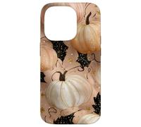 Chic Zucche pastello Glam Halloween Autunno Custodia per iPhone 14 Pro