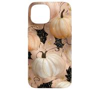 Chic Zucche pastello Glam Halloween Autunno Custodia per iPhone 15