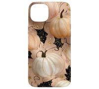 Chic Zucche pastello Glam Halloween Autunno Custodia per iPhone 15 Plus