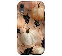 Chic Zucche pastello Glam Halloween Autunno Custodia per iPhone XR