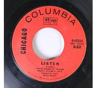 Chicago 45 RPM Listen / Doe Anybody Really KnowWhat Time It Is