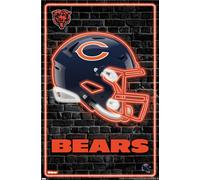 CHICAGO BEARS Poster Al Neon Per Casco - 22x34 - 23837