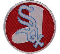 Chicago Bianco Sox Rosso Rotondo Manicotto Toppa (1972) Alterna Maglia con Logo