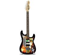 CHICAGO BLACKHAWKS Chitarra Replica In Legno Scale 1:4 ~Licensed~