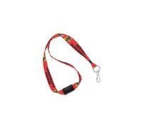 CHICAGO BLACKHAWKS OFFICIAL LOGO LANYARD KEYCHAIN