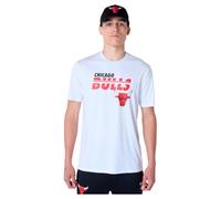Chicago Bulls New Era NBA Essentials - Maglietta Bianca