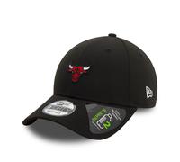 Chicago Bulls Repreve® Mini Logo Black 9FORTY Adjustable Cap