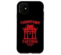 Chicago Chinatown Illinois Cinese Americano Loop South Side Custodia per iPhone 11