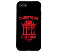 Chicago Chinatown Illinois Cinese Americano Loop South Side Custodia per iPhone SE (2020) / 7/8