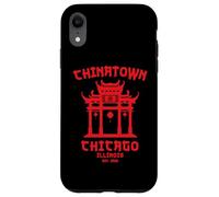 Chicago Chinatown Illinois Cinese Americano Loop South Side Custodia per iPhone XR