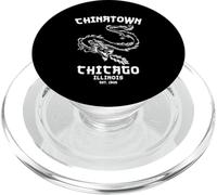 Chicago Chinatown Illinois Cinese Americano Loop South Side PopSockets PopGrip per MagSafe