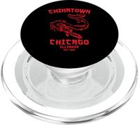 Chicago Chinatown Illinois Cinese Americano Loop South Side PopSockets PopGrip per MagSafe