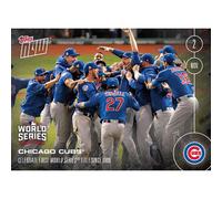 Chicago Cubs MLB Celebra Prima World Series #665 2016 Topps NOW Carta Da Gioco