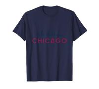 Chicago, Il, ventoso, Città, Orizzonte, Città, Cape Maglietta