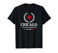 Chicago Italian American Heritage Italia Maglietta