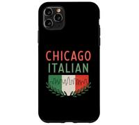 Chicago Italiano Piccola Bandiera Italia Quartiere Illinois Custodia per iPhone 11 Pro Max