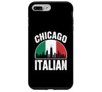 Chicago Italiano Piccola Bandiera Italia Quartiere Illinois Custodia per iPhone 7 Plus/8 Plus