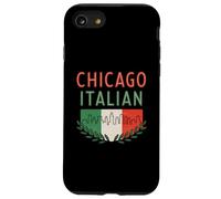 Chicago Italiano Piccola Bandiera Italia Quartiere Illinois Custodia per iPhone SE (2020) / 7/8